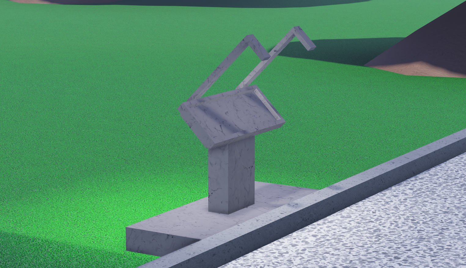 Individuell gebautes Parkobjekt